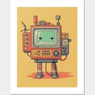 Mechanical Symphony TV Robot Posters and Art